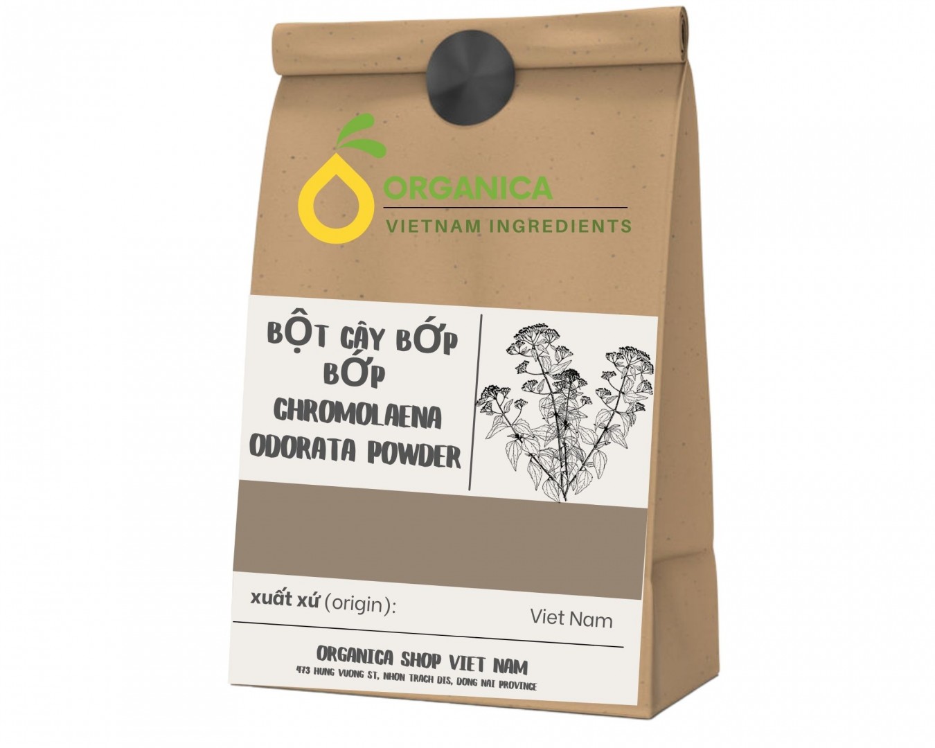 Bột cây bớp bớp (Chromoleana Odorata Powder)