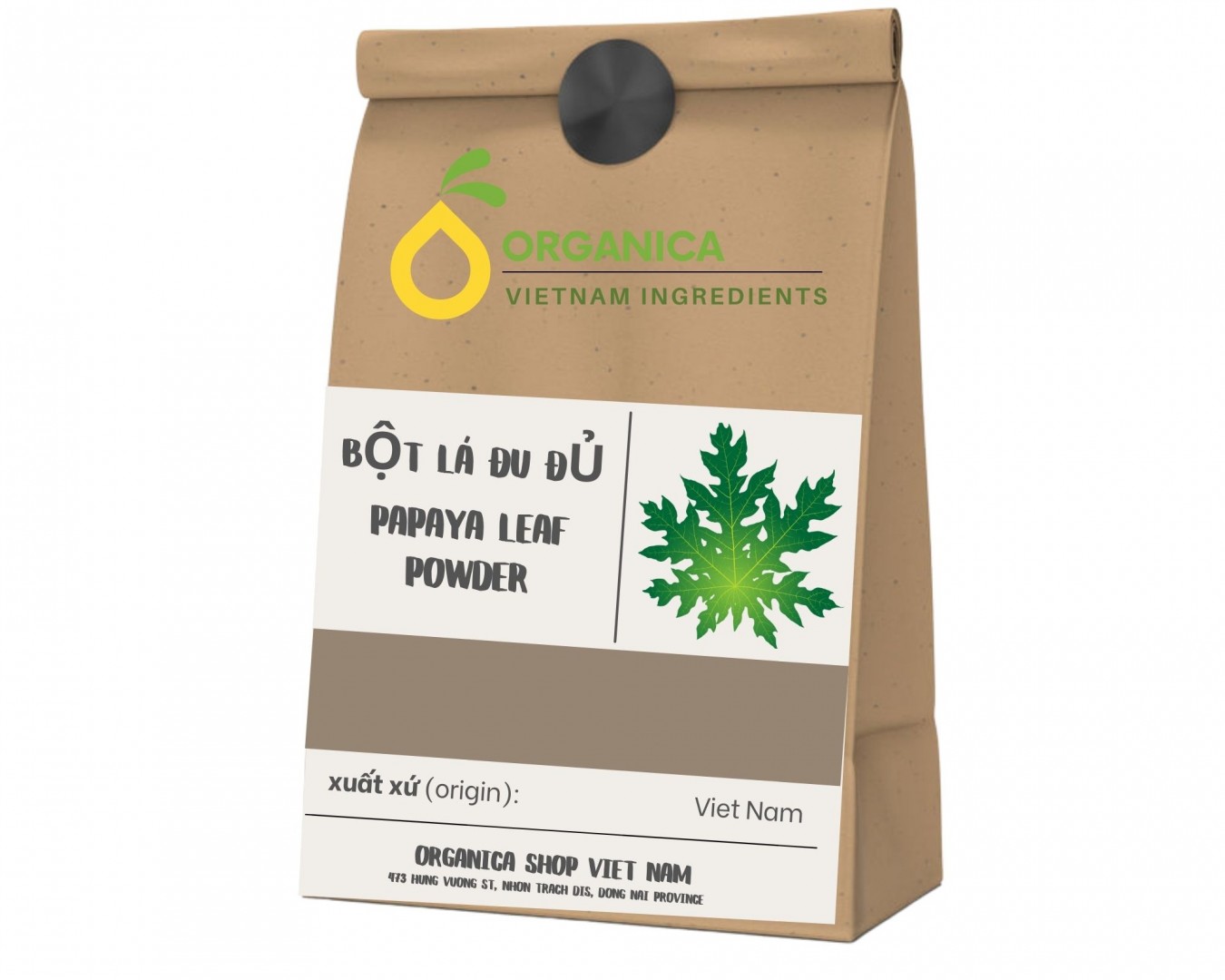 Bột lá đu đủ (Papaya Leaf Powder)